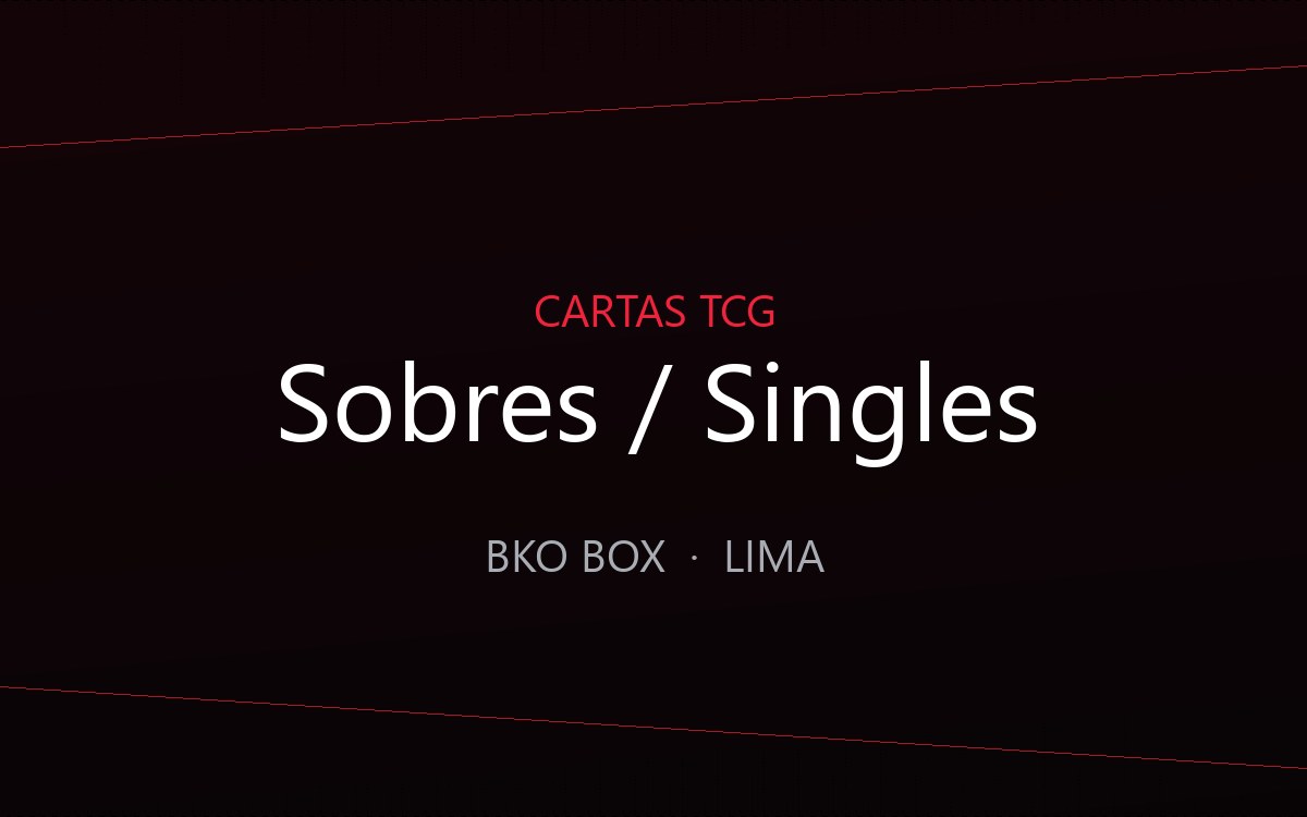 Cartas TCG