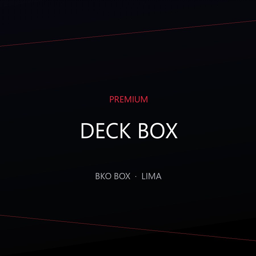 Deck Box Premium BKO BOX